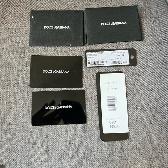 Dolce & Gabbana Camouflage Bi-fold Wallet - Picture 12 of 12